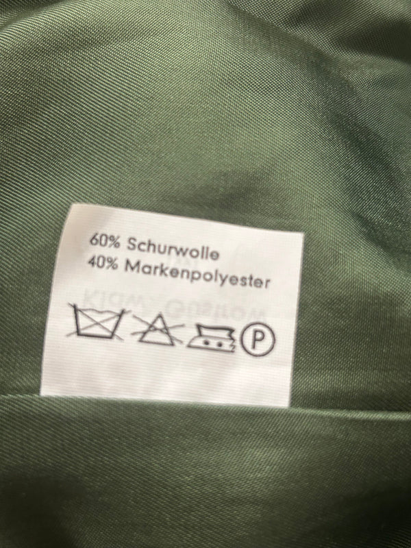 Vintage Uniformjacke Grün – Größe ca. 50