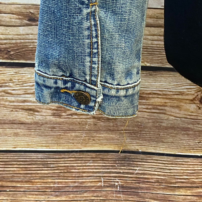 Jeansjacke Gr.L Vintage Jacke Damen Jeanskleidung