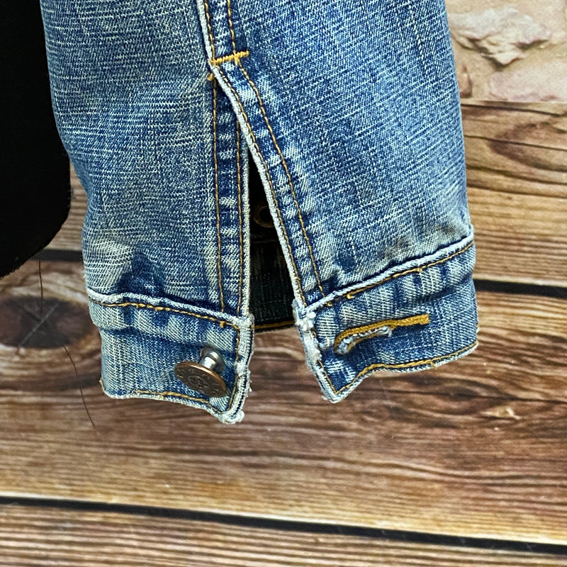 Jeansjacke Gr.L Vintage Jacke Damen Jeanskleidung