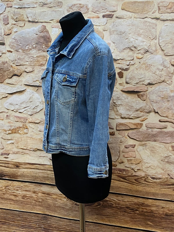 Jeansjacke Gr.XL Secondhand Jacke Damen Jeans