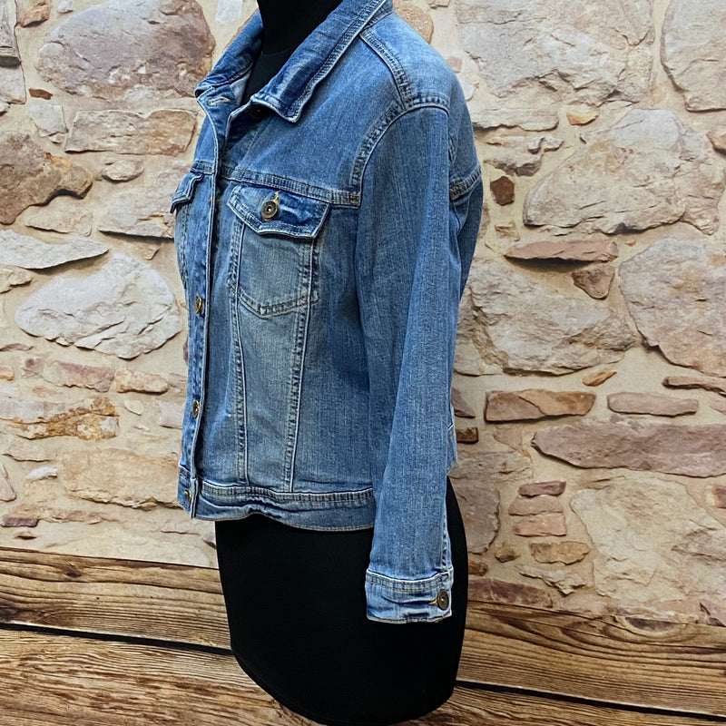 Jeansjacke Gr.XL Secondhand Jacke Damen Jeans