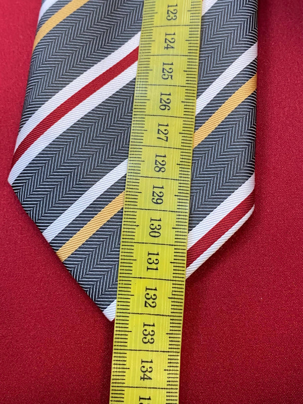 Jungen Krawatte grau gestreift – Kommunion