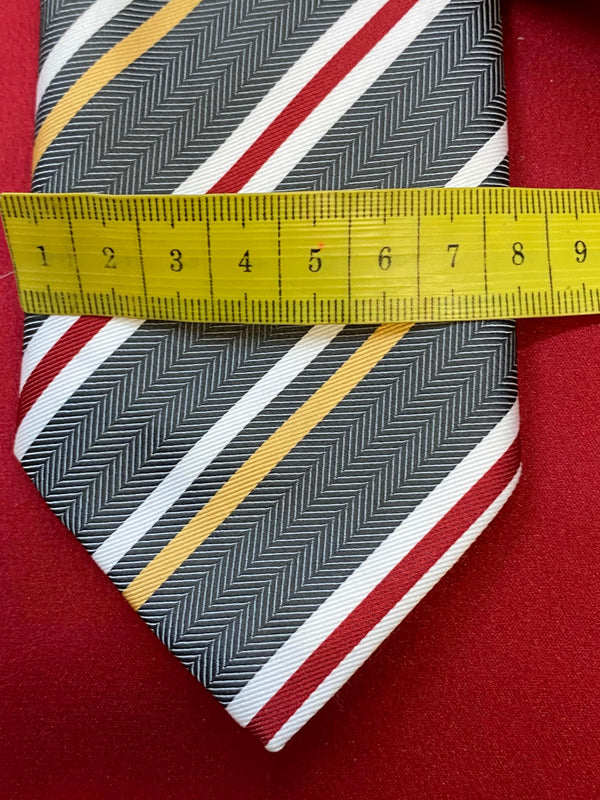 Jungen Krawatte grau gestreift – Kommunion