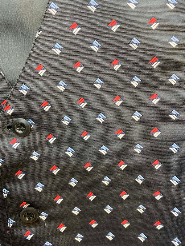 Festliche Jungen Weste Schwarz Gr. 146