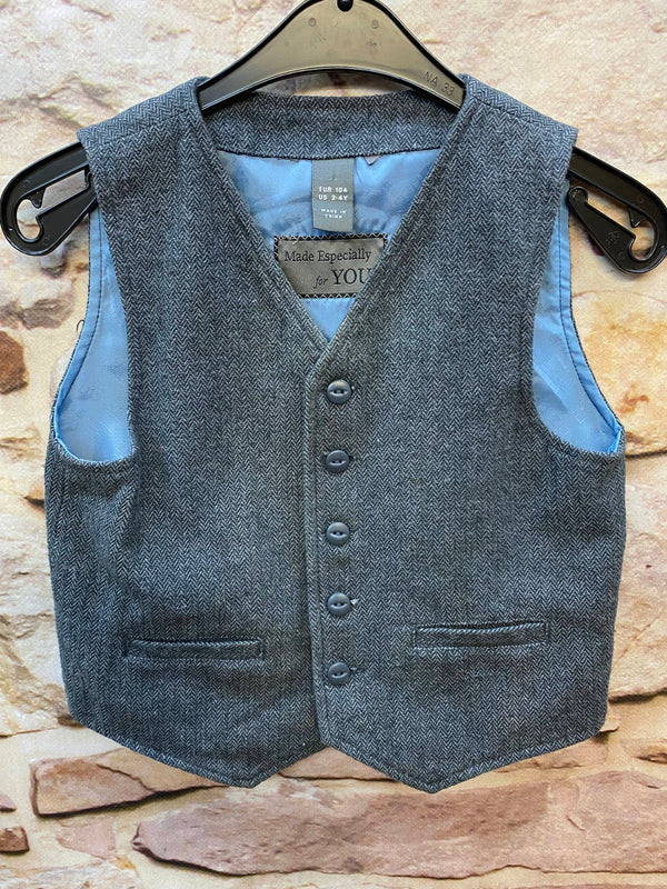 20er Jahre Jungen Set – Jacke Weste Gr. 104