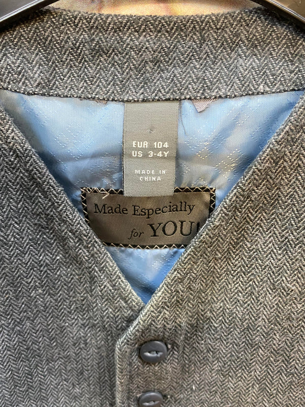 20er Jahre Jungen Set – Jacke Weste Gr. 104