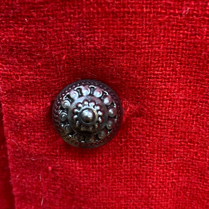 Jungenweste Rot Schwarz – Größe 110/116 – Wollmix, Ansicht 3