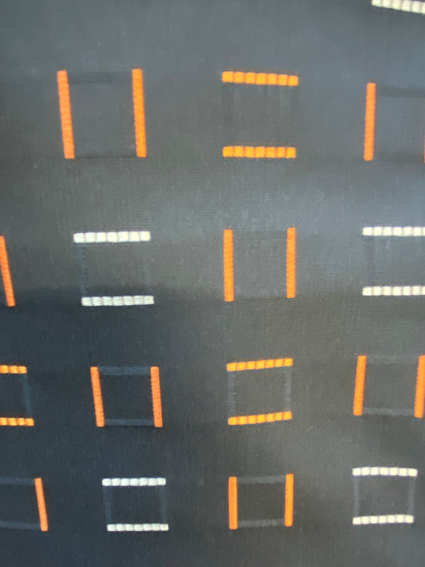 Jungenweste Schwarz mit Muster – Größe 146 – festliche Kinderweste