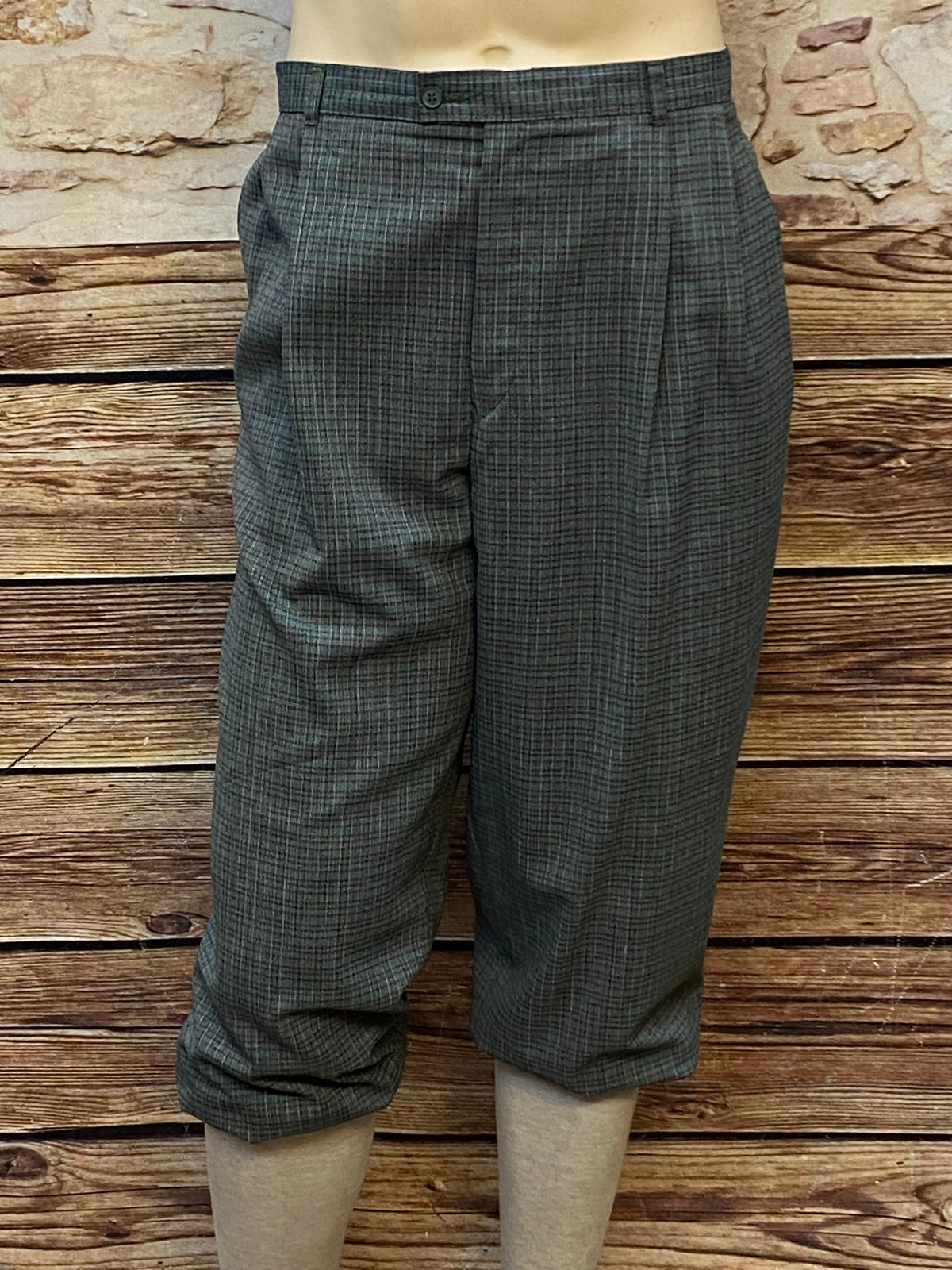 Karierte Knickerbocker-Hose Gr.54