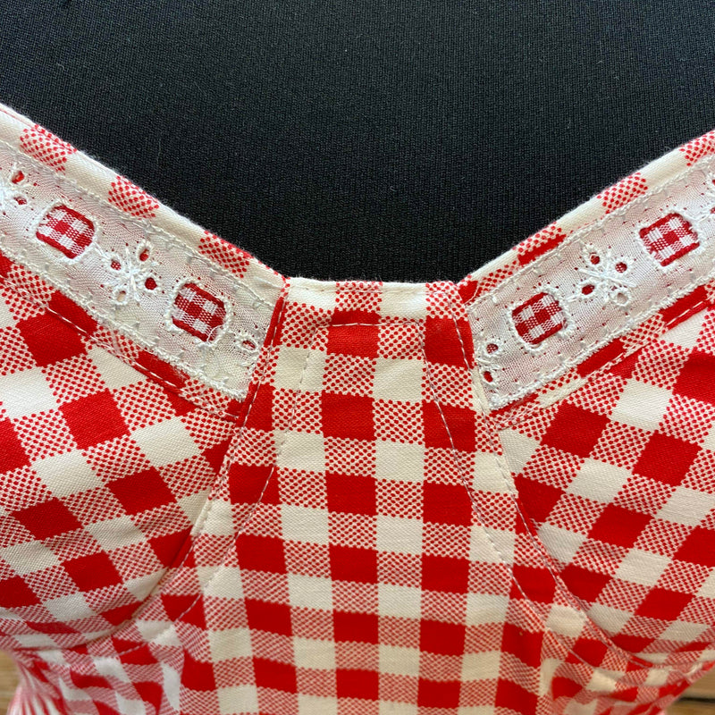 Trachtenbluse mit Spaghettiträger
