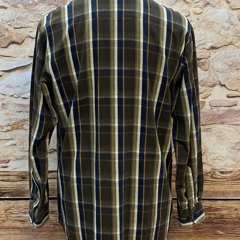 Kariertes Vintage-Hemd von King's Road Gr.39 Langarm