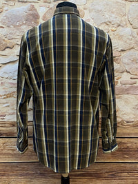 Chemise vintage à carreaux de King's Road taille 39 manches longues