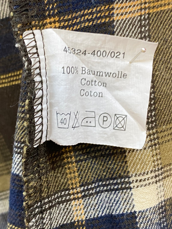 Kariertes Vintage-Hemd von King's Road Gr.39 Langarm