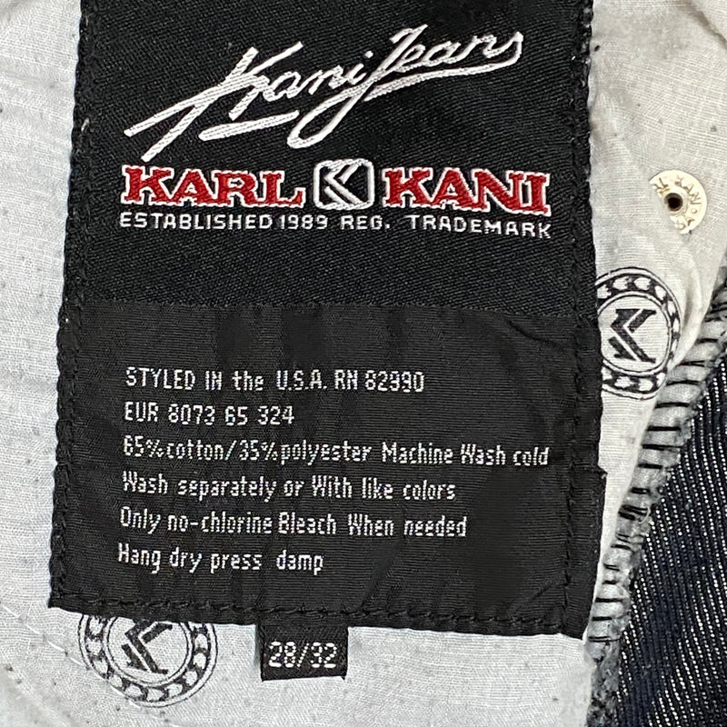 KARL KANI Jeans,  Vintage 1990er Jahre Baggy Hip Hop, Gr.S