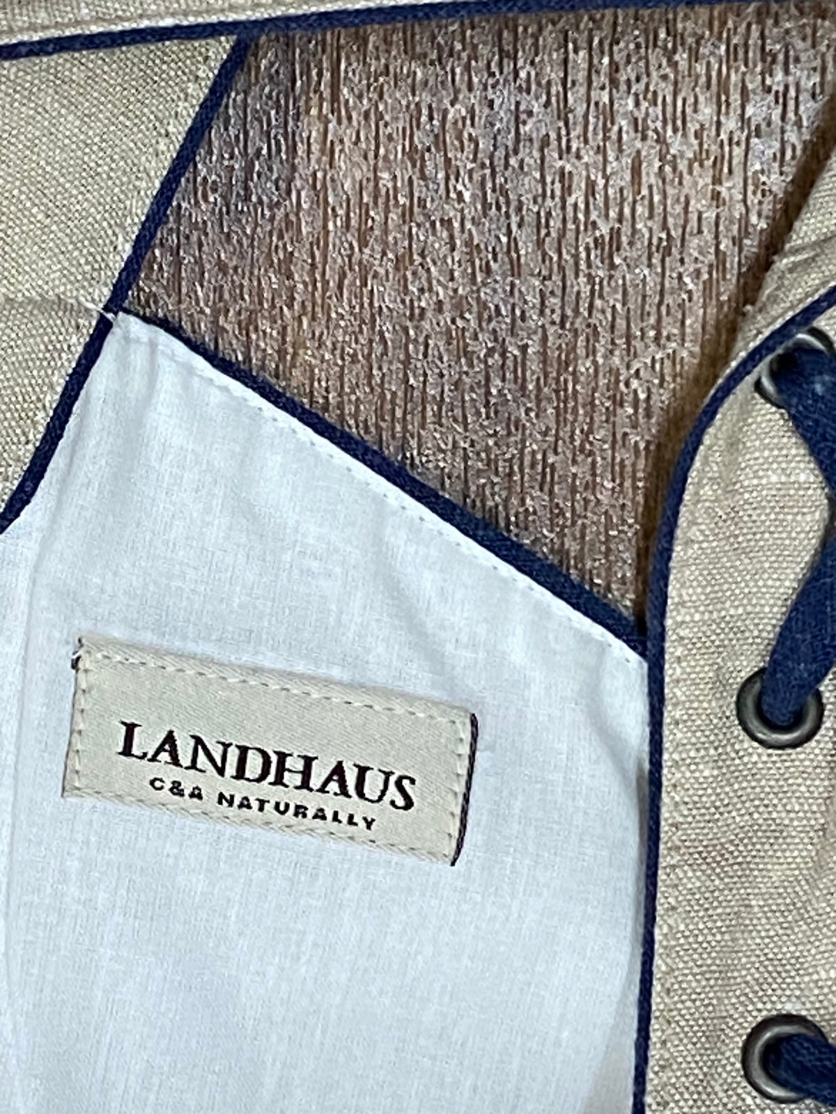 Robe maison de campagne, robe traditionnelle taille 36, naturel