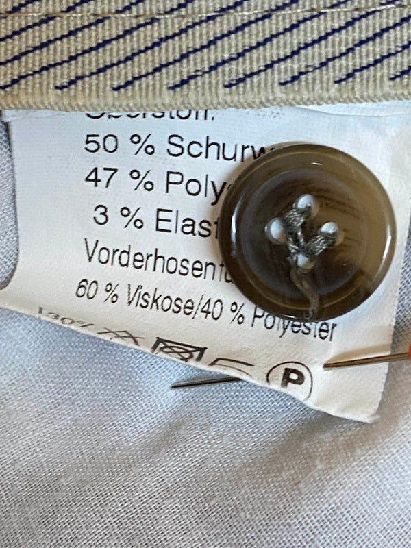 Knickerbocker Hose Herren grau – 1920er Jahre Stil – Gr. 52