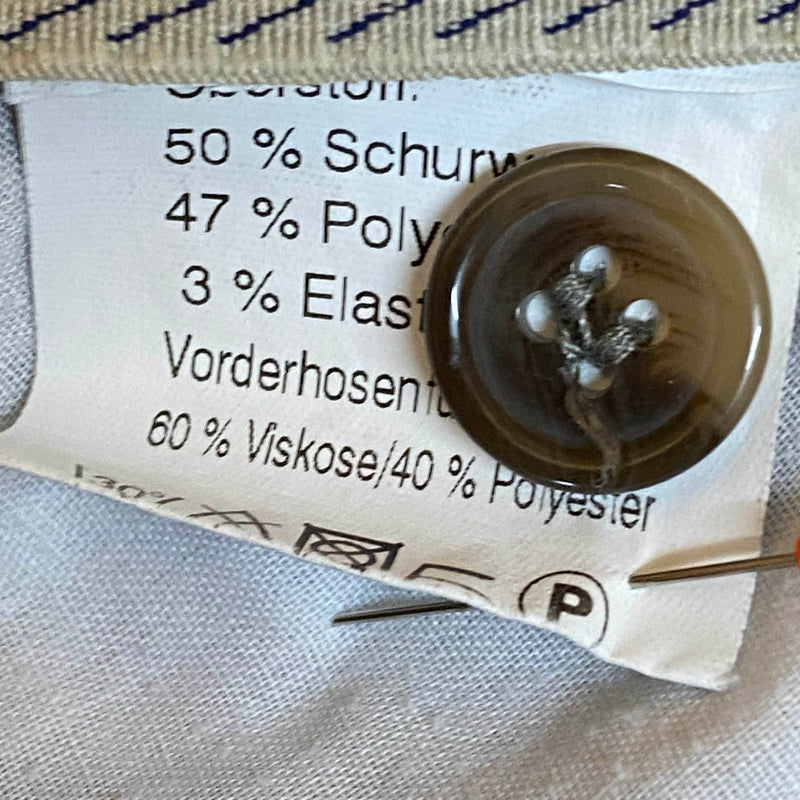 Knickerbocker Hose Herren grau – 1920er Jahre Stil – Gr. 52