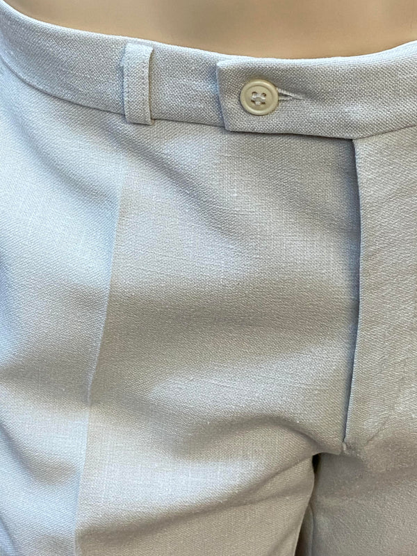 „Cremefarbene Herren Knickerbocker Größe 50 im 20er Jahre Stil mit Vintage-Look und Kniebundhosen-Schnitt, Ansicht 2“