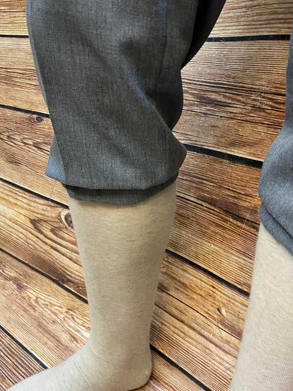 Vintage Knickerbocker Hose im 20er Jahre Stil – Grau meliert Gr. 52