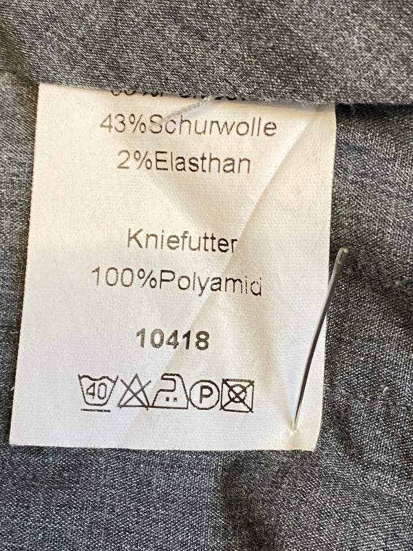 Vintage Knickerbocker Hose Grau – Tweed Look im 20er Jahre Stil Gr. 56