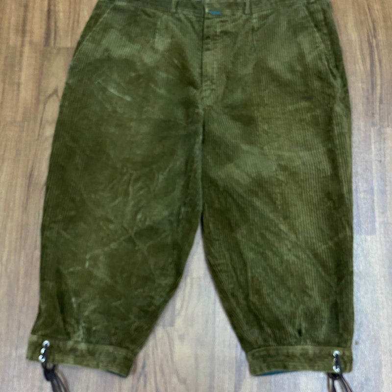 Grüne Kniebundhose Vintage Herren Gr.52, guter Zustand