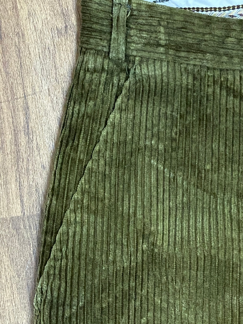 Grüne Kniebundhose Vintage Herren Gr.52