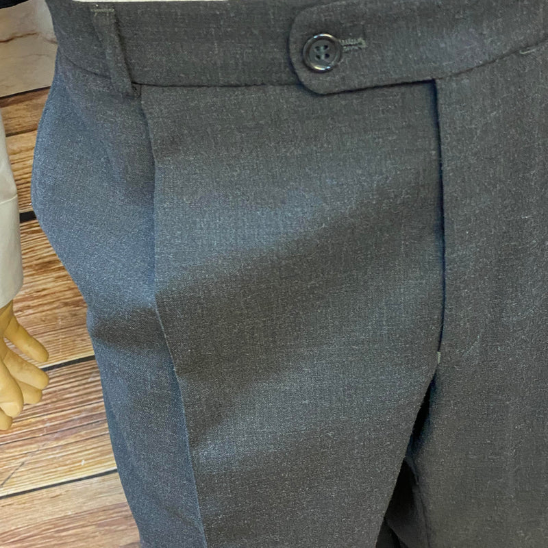 20er Jahre Knickerbocker Outfit Herren Gr. 56 – dunkelgrau mit Weste & Schiebermütze