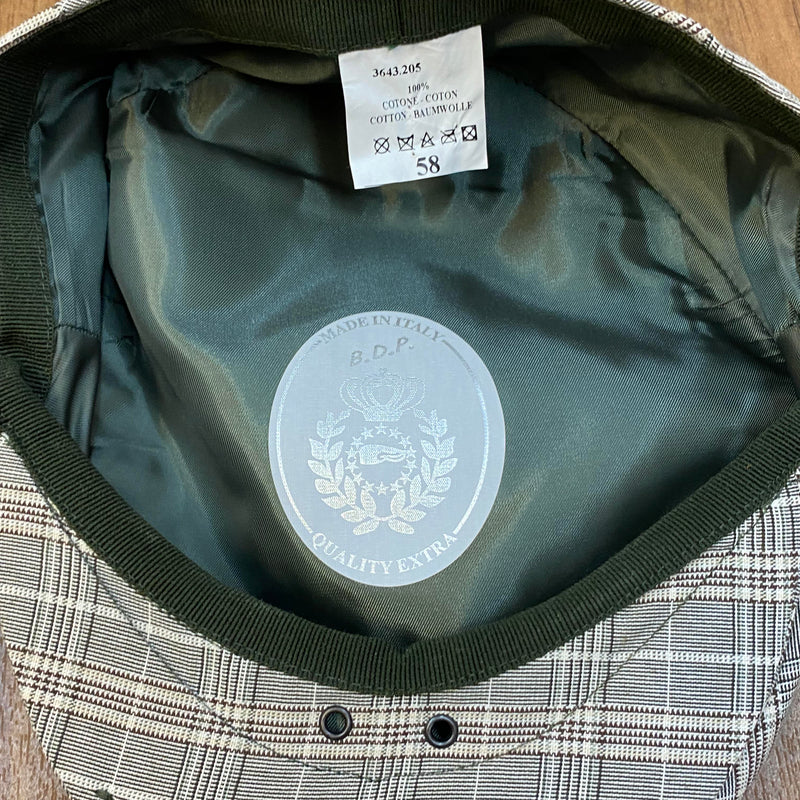 20er Jahre Knickerbocker Outfit Herren Gr. 56 – dunkelgrau mit Weste & Schiebermütze
