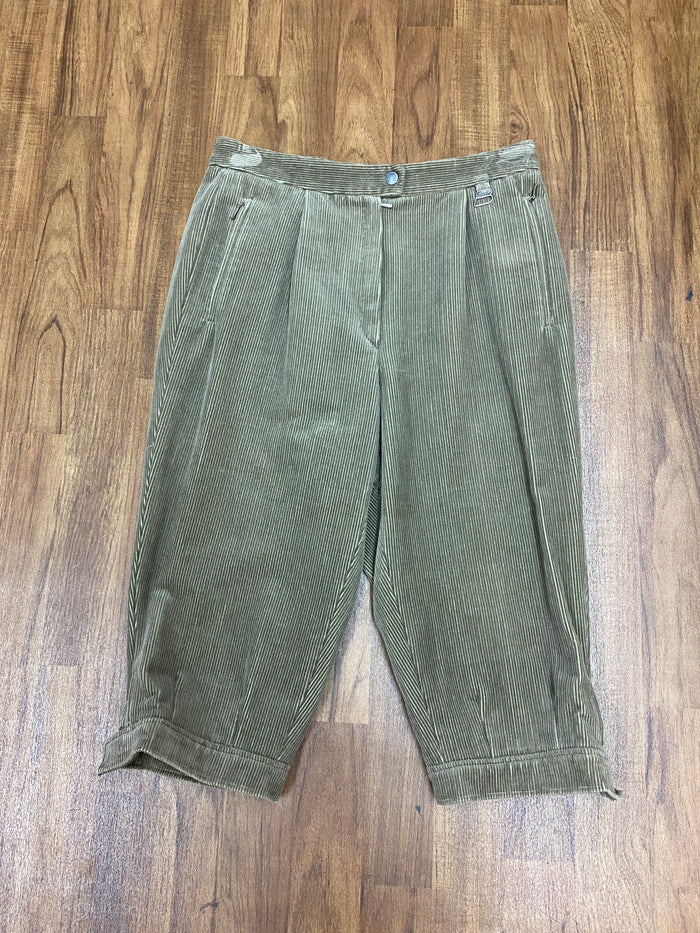 Grüne Wanderhose Trachten Kniebund Vintage Damen Gr.42