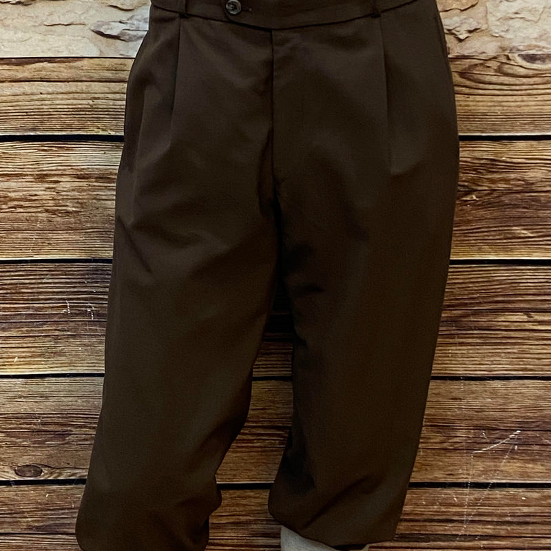 Knickerbocker Hose 20er Jahre Stil braun – Größe 54