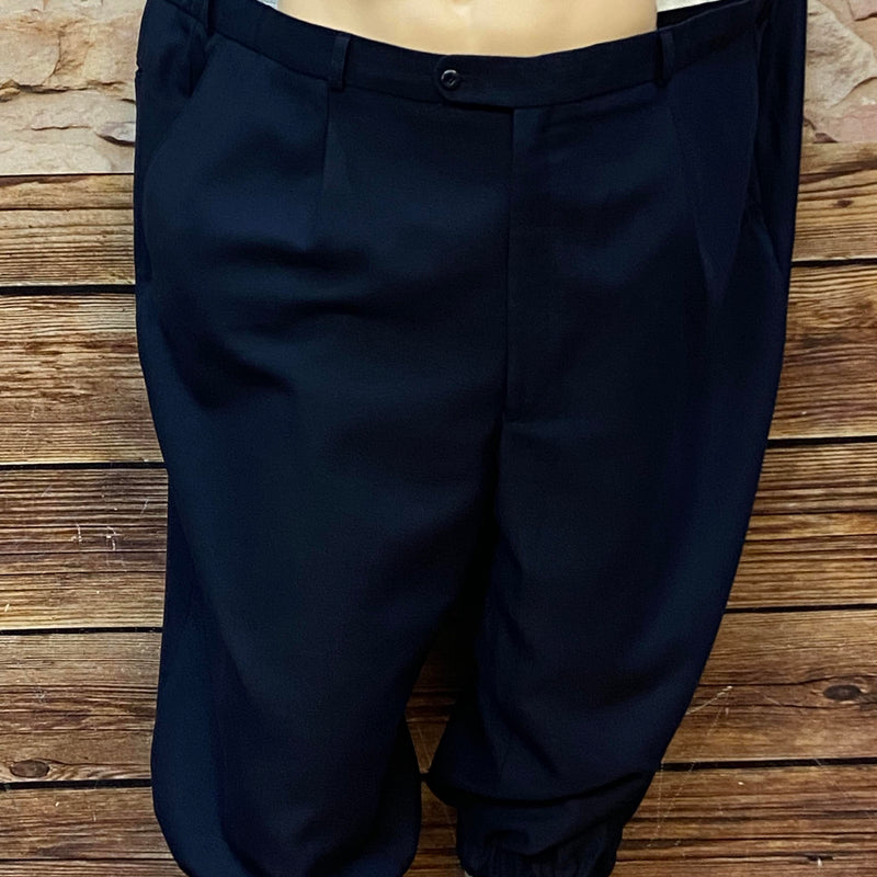 Marineblaue Knickerbocker Hose in Übergröße, 5XL