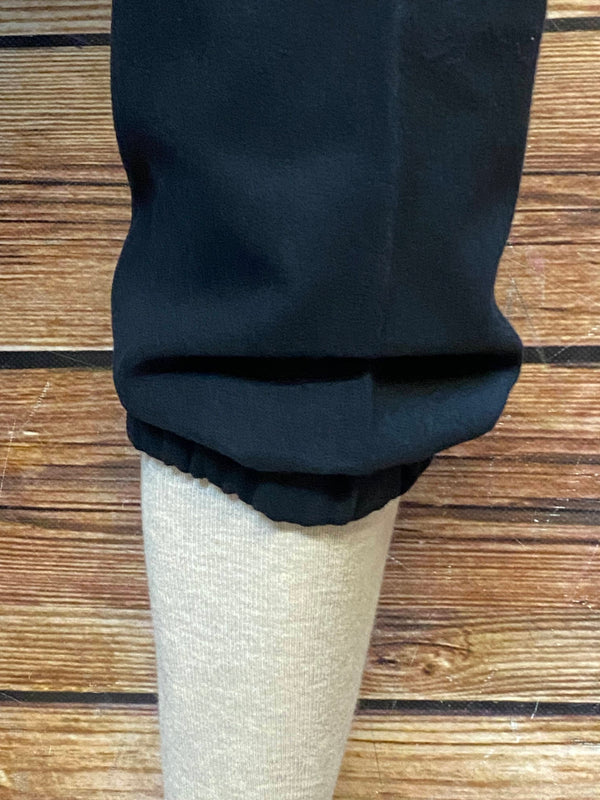 Vintage Knickerbocker Hose Schwarz – Gr. 50 (Bund 88 cm)