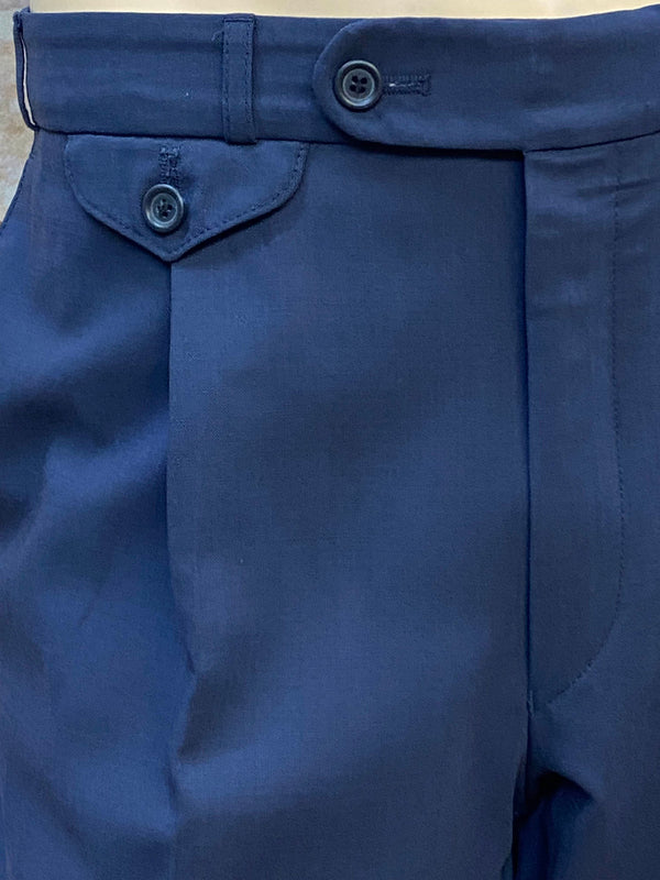 Blaue Knickerbocker Hose Herren Gr.54, B 102 cm