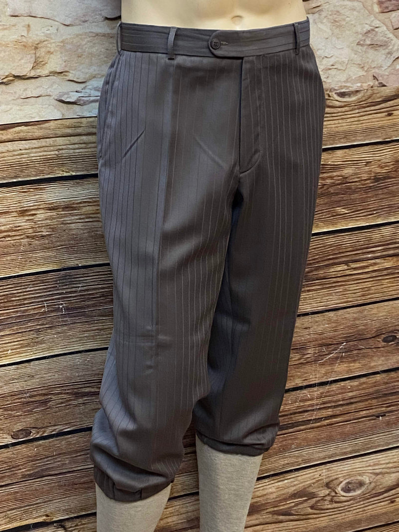 Vintage Knickerbocker Herren Gr. 52 – Nadelstreifen-Schurwolle