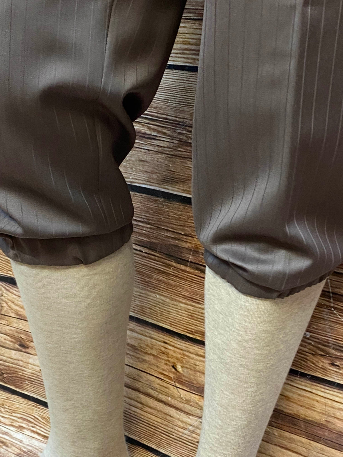 Vintage Knickerbocker Herren Gr. 52 – Nadelstreifen-Schurwolle