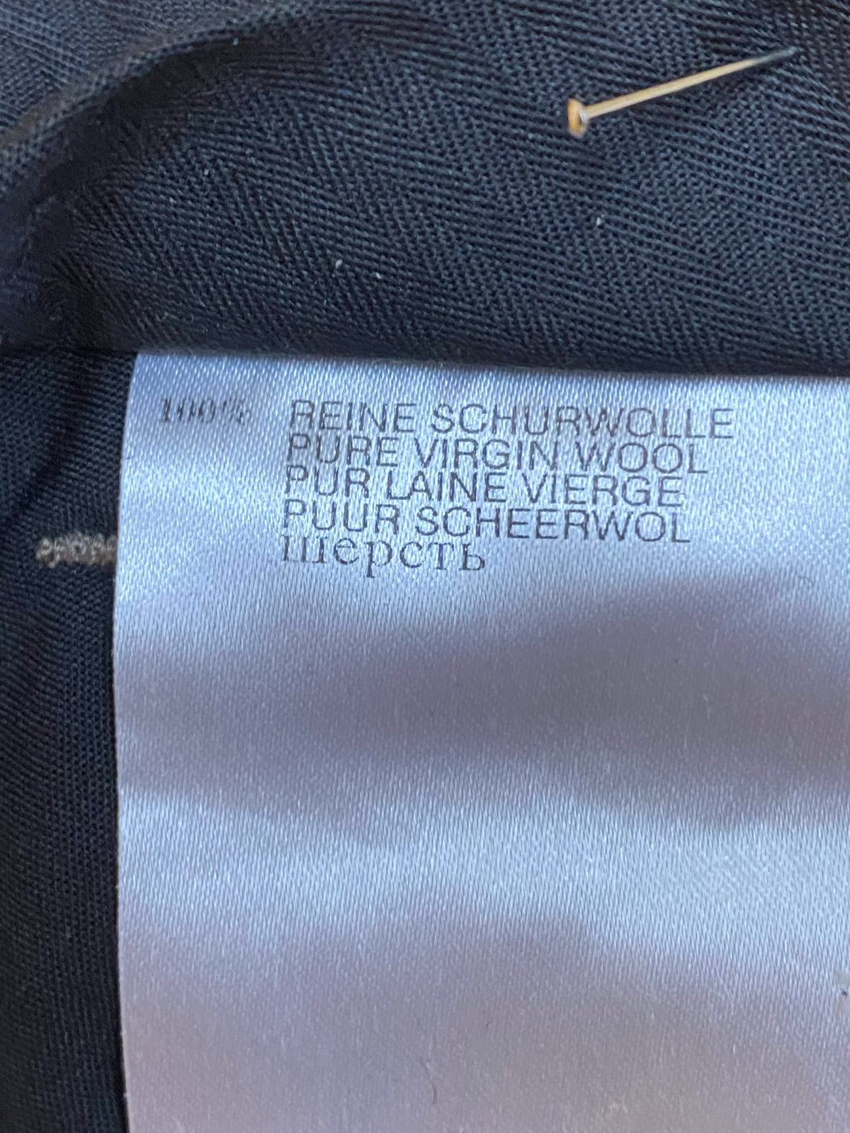 Vintage Knickerbocker Herren Gr. 52 – Nadelstreifen-Schurwolle