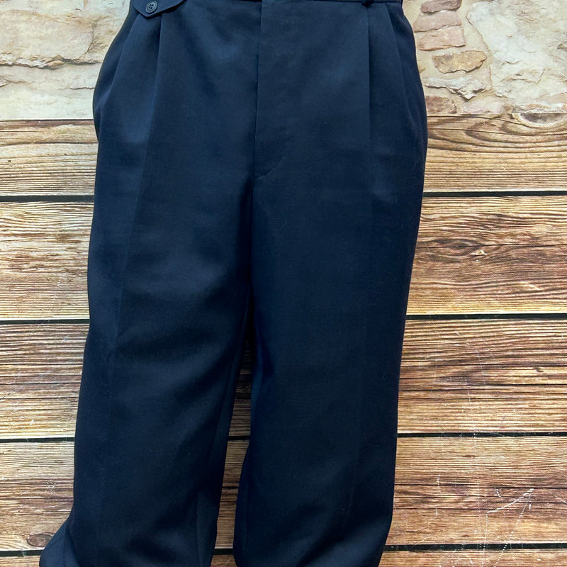 Dunkelblaue, hochwertigen Knickerbocker Hose im 20er Jahre Stil in Größe 54