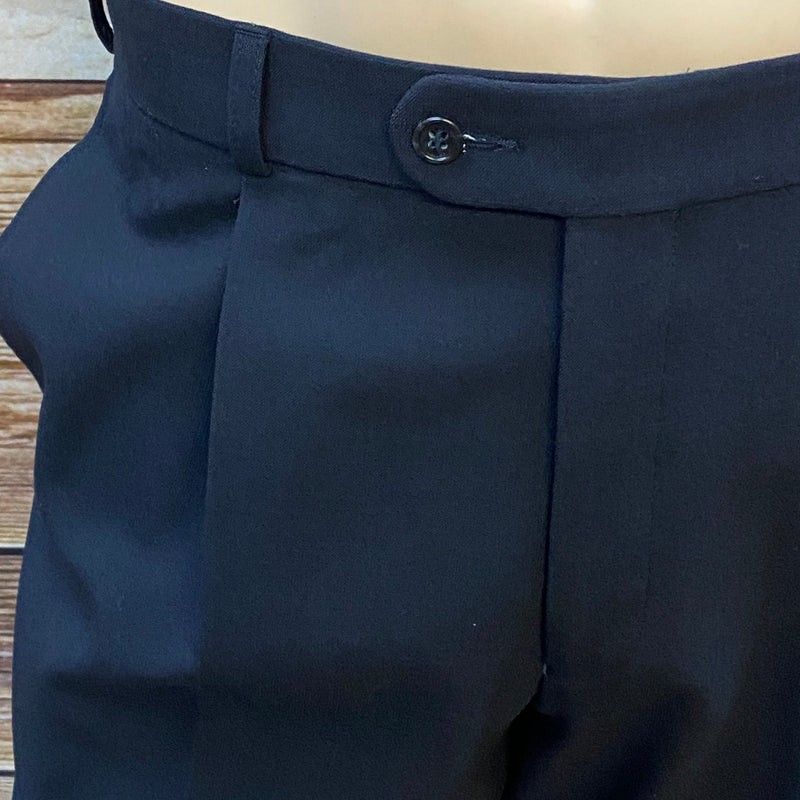 Schwarze Knickerbockerhose Gr. 50 – Vintage-Look (Bund 92 cm)