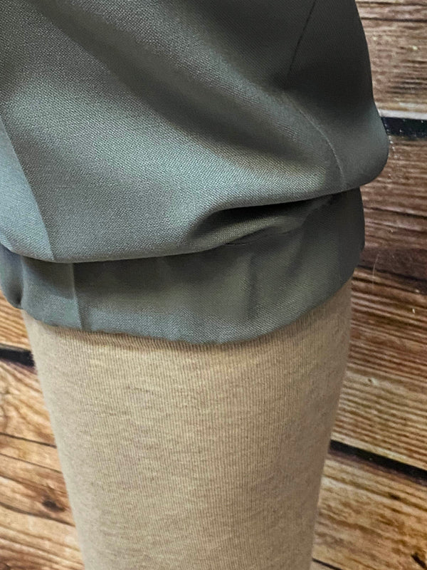 Knickerbocker Gr. 50 – grau-grüne Wool-Look Golf- & Oldtimer-Hose