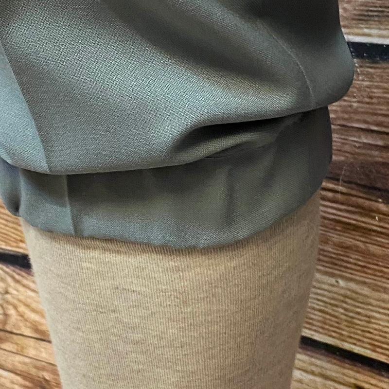 Knickerbocker Gr. 50 – grau-grüne Wool-Look Golf- & Oldtimer-Hose