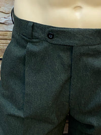 Dunkelgrüne Knickerbocker Größe 50 – 100 % Schurwolle für den echten 20er-Jahre-Golfer-Vibe