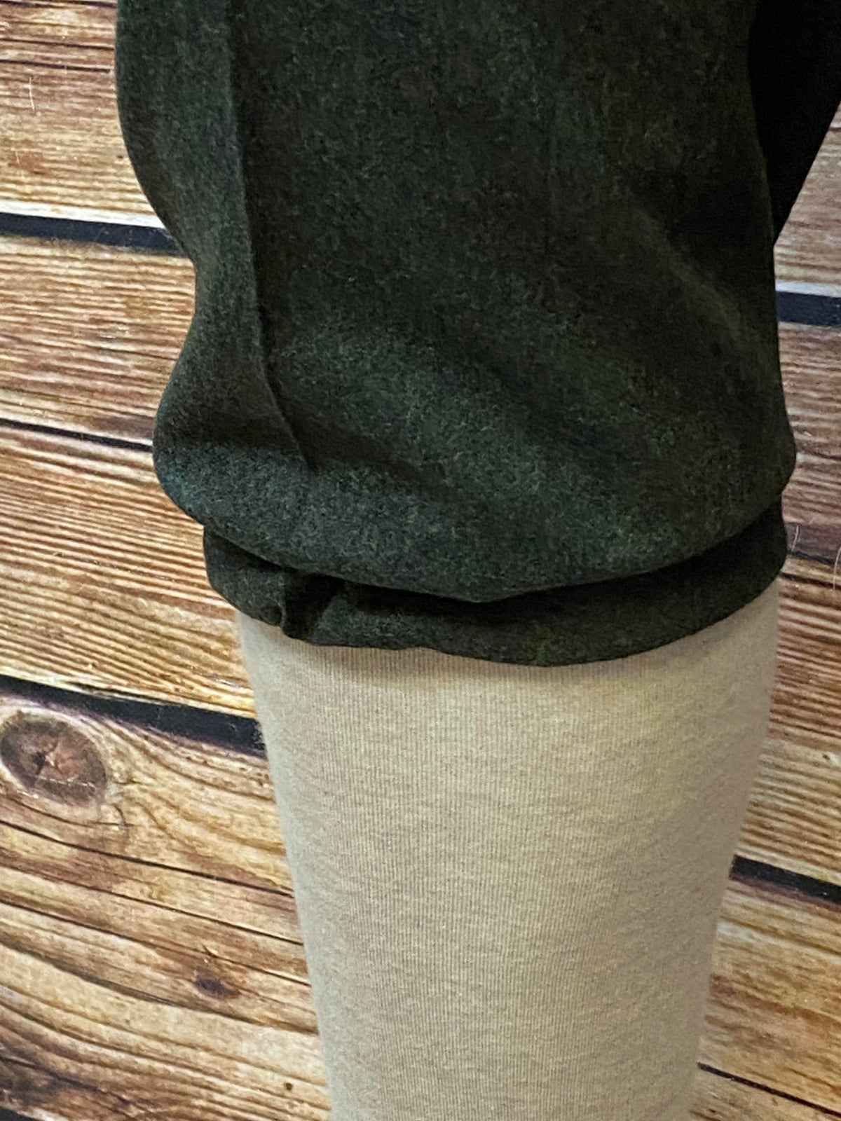 Dunkelgrüne Knickerbocker Größe 50 – 100 % Schurwolle für den echten 20er-Jahre-Golfer-Vibe