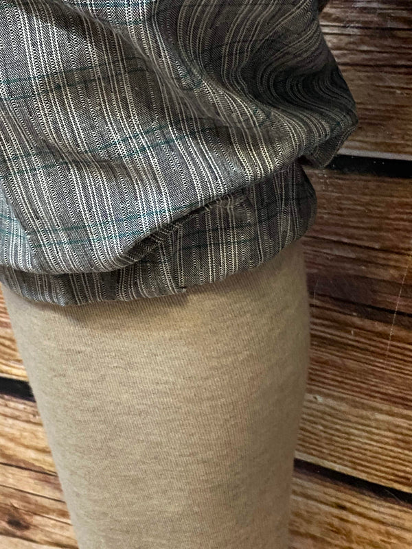 Graugestreifte Knickerbocker – Größe 48 / Bund 87 cm – 20er-Jahre-Stil