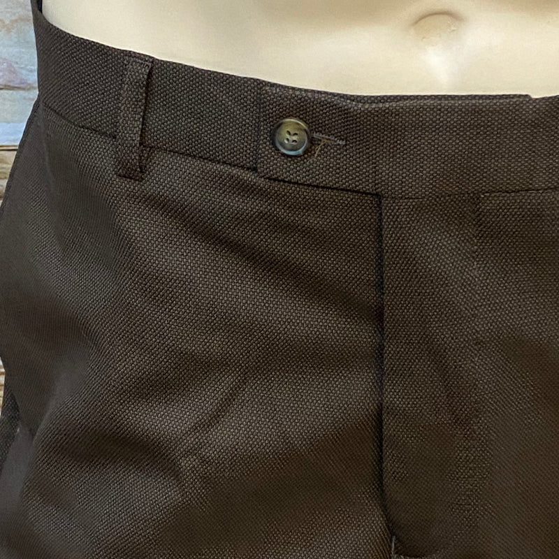 Vintage Knickerbockerhose in Braun, Slim Fit