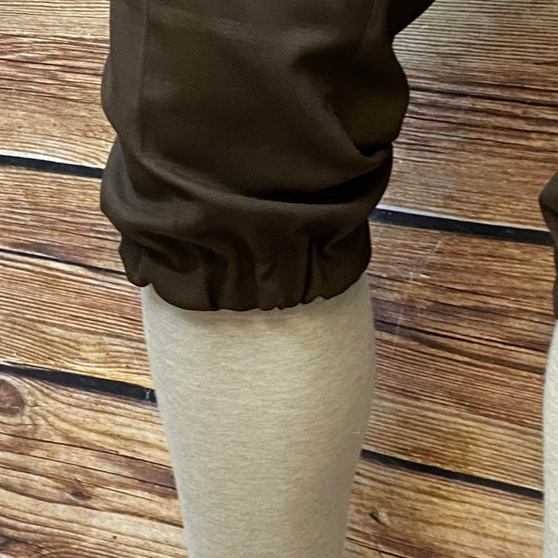 Vintage Knickerbockerhose in Braun, Slim Fit