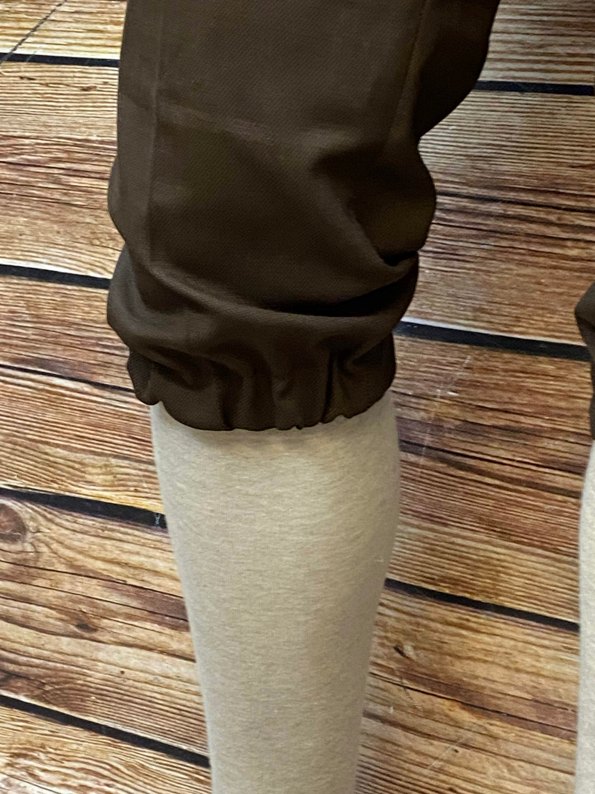 Vintage Knickerbockerhose in Braun, Slim Fit