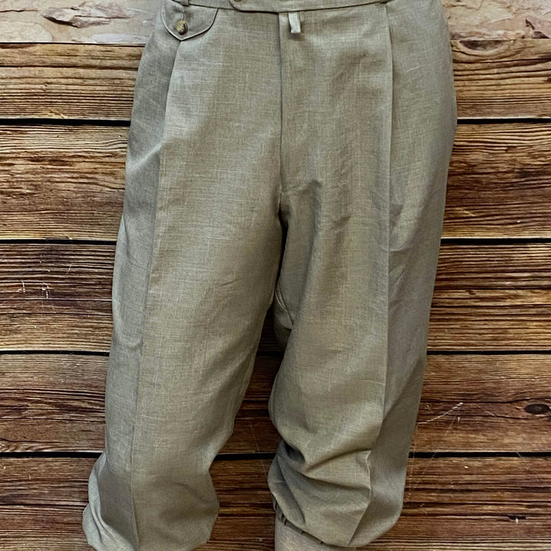 Helle Knickerbocker Hose für Herren im 20er Jahre Stil, Größe 58