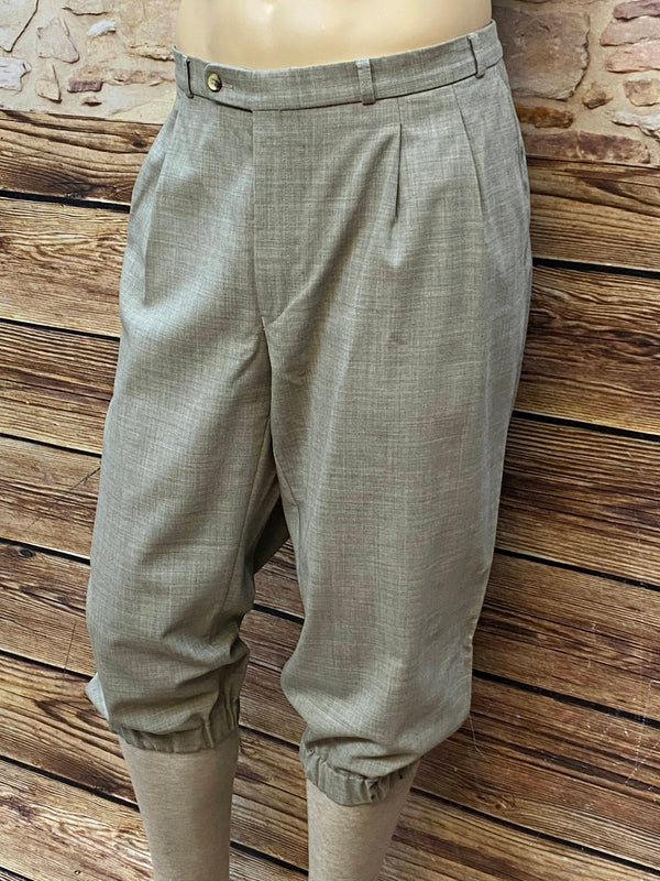 Beige Knickerbockerhose im 20er-Jahre-Stil Gr.62 B 121 cm