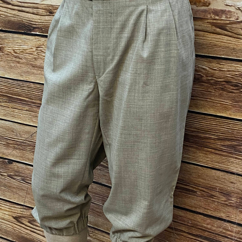 Beige Knickerbockerhose im 20er-Jahre-Stil Gr.62 B 121 cm