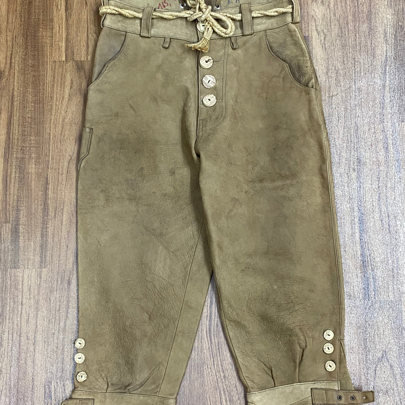 Kniebund Trachten Lederhose Herren Bundweite 80 cm, Gr.44